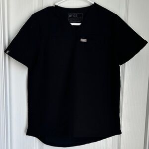 Women’s FIGS Scrub top small/BLACK
